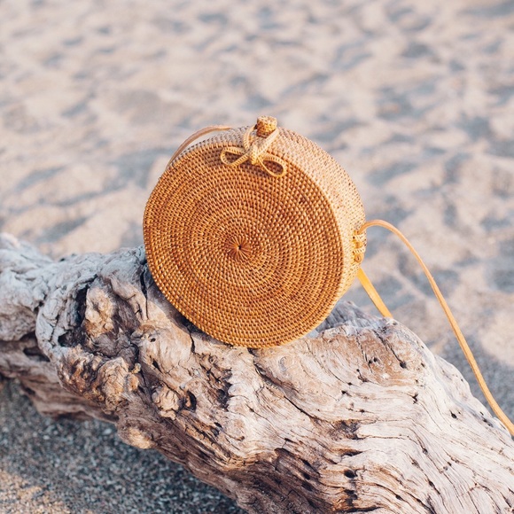 Urban Outfitters Handbags - ULU The Label Lombok Big Round Bag